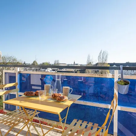 Parenthèse Chic&spacieuse à - 4 Chambre, Balcon, Calme&parking Gratuit * Angers