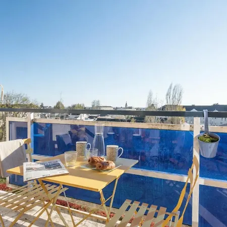 公寓 Ps4 Pour Longs Sejours - Parenthese Chic & Spacieuse A Angers - 4 Chambres, Balcon, Parking Gratuit *